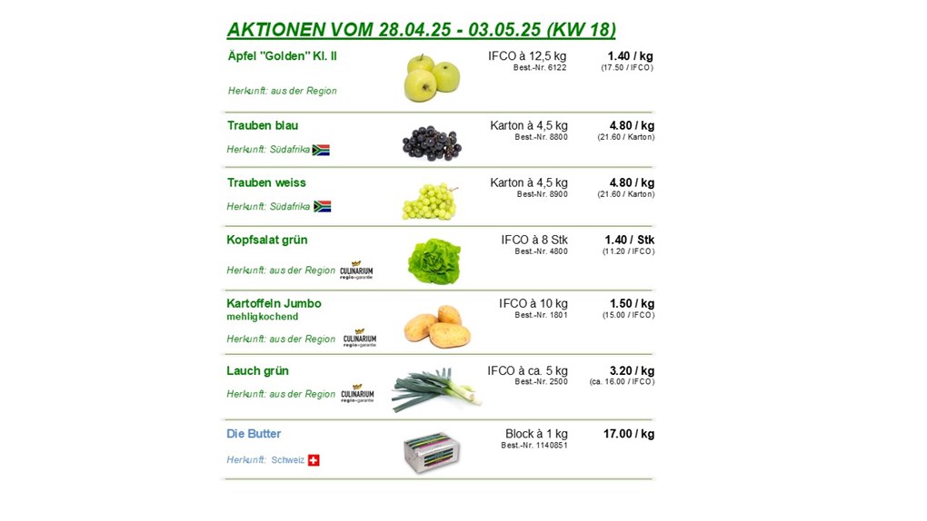 Wochen-News